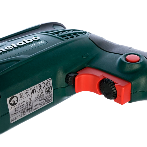 Дрель Metabo SBE 650 (600671870) 650 Вт/ 2800 об/ мин photo 4