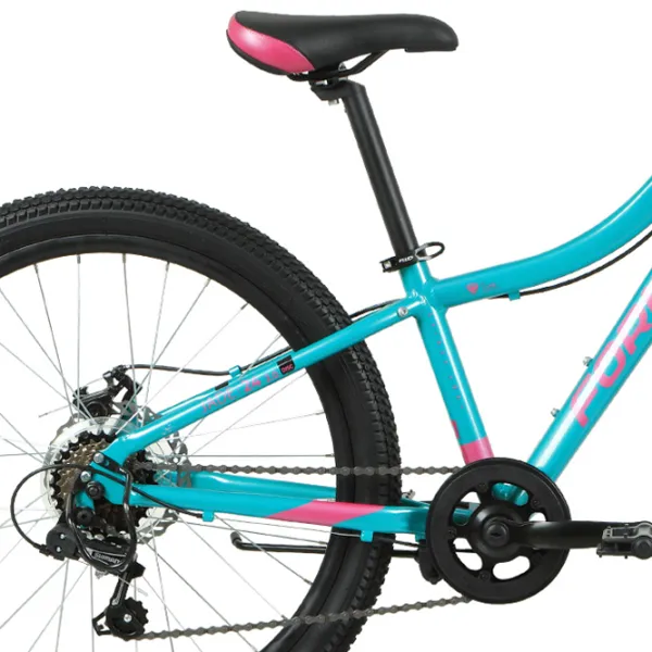 Велосипед Forward Jade 24" 12" Алюминий/ Синий Розовый photo 3 Велосипед Forward Jade 24" 12" Алюминий/ Синий Розовый photo 3