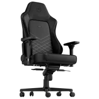 Scaun Gaming NOBLECHAIRS HERO White Black photo 4