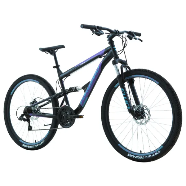 Велосипед Forward Raptor 27.5" 16" Горный/ Черный Пурпурный photo 4 Велосипед Forward Raptor 27.5" 16" Горный/ Черный Пурпурный photo 4