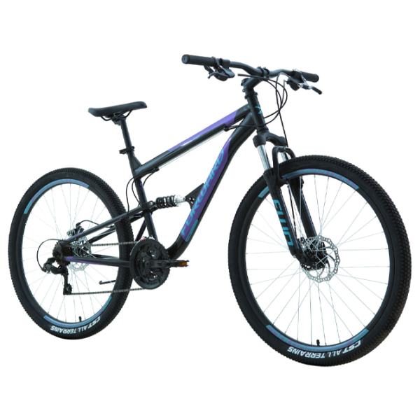 Велосипед Forward Raptor 27.5" 16" Горный/ Черный Пурпурный photo 4 Велосипед Forward Raptor 27.5" 16" Горный/ Черный Пурпурный photo 4