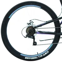 Велосипед Forward Raptor 27.5" 16" Горный/ Черный Пурпурный photo 4
