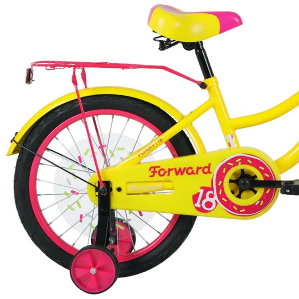 Bicicletă Forward Funky 18" 16" Oțel/ Yellow Purple photo 3 Bicicletă Forward Funky 18" 16" Oțel/ Yellow Purple photo 3