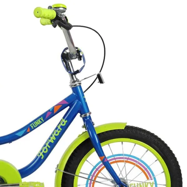 Bicicletă Forward Funky 16" 14" Oțel/ Turquoise Green photo 3