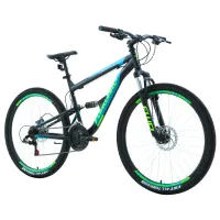 Велосипед Forward Raptor 27.5" 16" Горный/ Черный Teal photo 2