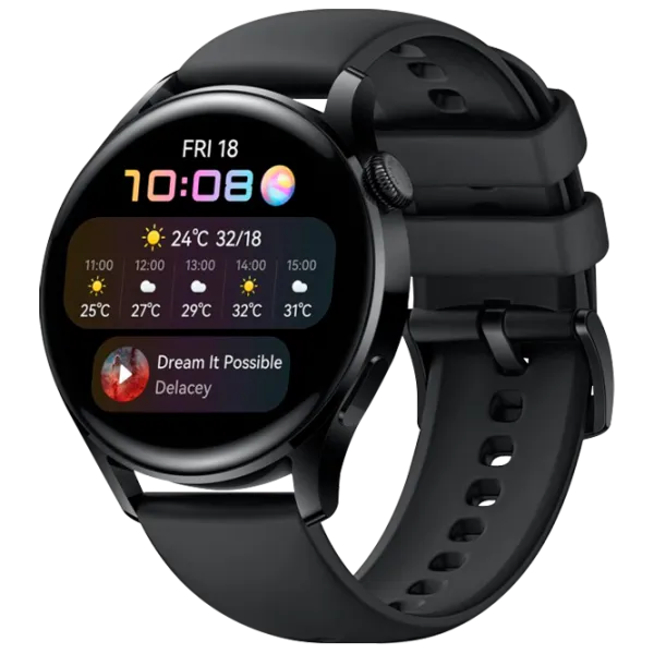 Ceas inteligent Huawei Watch 3 1.43"/ Galileo-L11E/ Black photo 2 Ceas inteligent Huawei Watch 3 1.43"/ Galileo-L11E/ Black photo 2