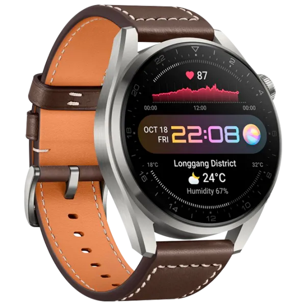 Ceas inteligent Huawei Watch 3 Pro 1.43"/ Galileo-L40E/ Gray photo 3
