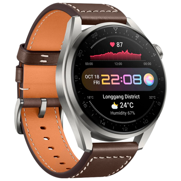 Ceas inteligent Huawei Watch 3 Pro 1.43"/ Galileo-L40E/ Gray photo 3