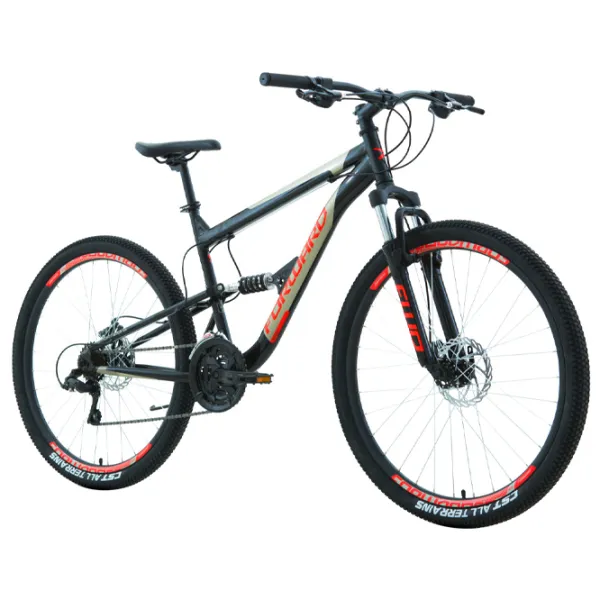 Bicicletă Forward Raptor 27.5" 18" Munte/ Black Red photo 3 Bicicletă Forward Raptor 27.5" 18" Munte/ Black Red photo 3