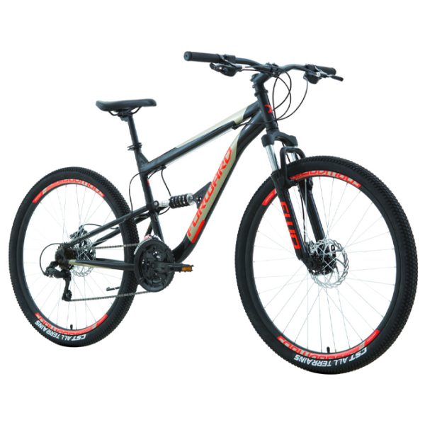 Bicicletă Forward Raptor 27.5" 18" Munte/ Black Red photo 3 Bicicletă Forward Raptor 27.5" 18" Munte/ Black Red photo 3