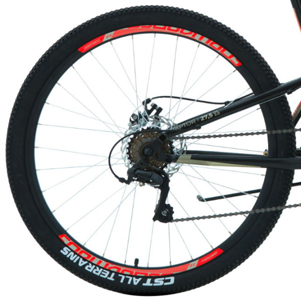 Bicicletă Forward Raptor 27.5" 18" Munte/ Black Red photo 4 Bicicletă Forward Raptor 27.5" 18" Munte/ Black Red photo 4