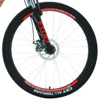 Велосипед Forward Raptor 27.5" 18" Горный/ Черный Красный photo 5