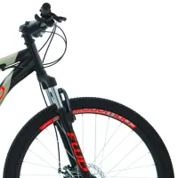 Велосипед Forward Raptor 27.5" 18" Горный/ Черный Красный photo 6
