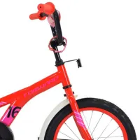 Bicicletă Forward Crocky 16" 14" Oțel/ Red Pink photo 4