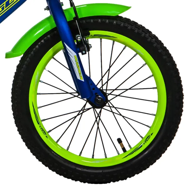 Велосипед Fulger Avatar Kid 16" Сталь/ Желтый Зелёный photo 5 Велосипед Fulger Avatar Kid 16" Сталь/ Желтый Зелёный photo 5