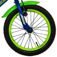 Bicicletă Fulger Avatar Kid 16" Oțel/ Yellow Green photo 5