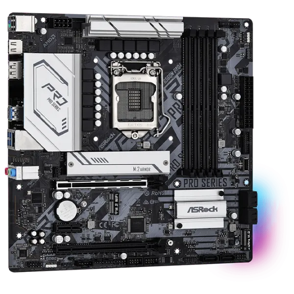 Материнская плата ASRock B560M PRO4 mATX/ Intel B560 photo 2