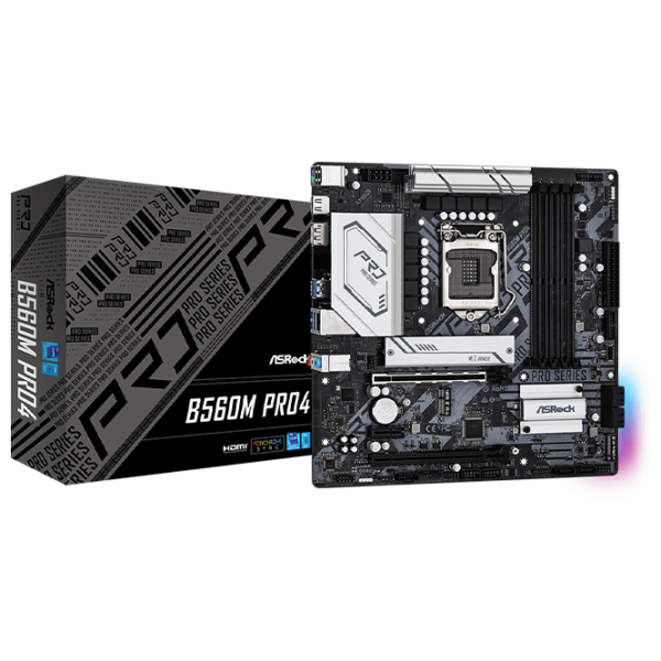 Материнская плата ASRock B560M PRO4 mATX/ Intel B560 photo 4