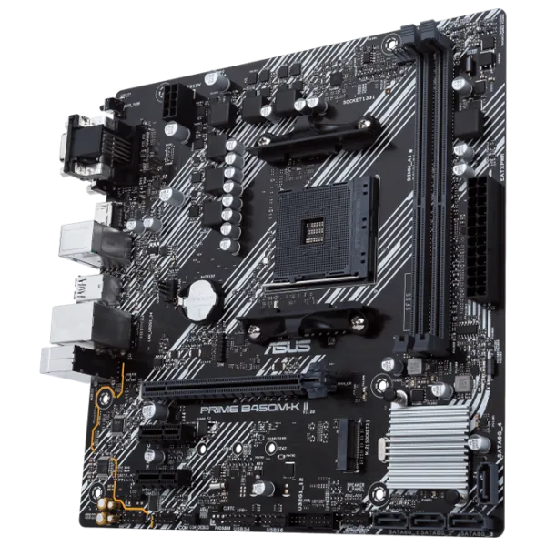 Материнская плата Asus PRIME B450M-K II mATX/ AMD B450 photo 3