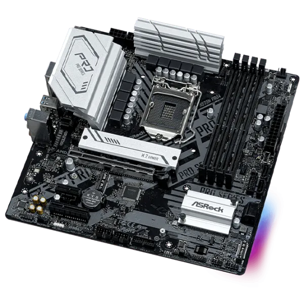 Placă de bază ASRock H570M PRO4 mATX/ Intel H570 photo 2