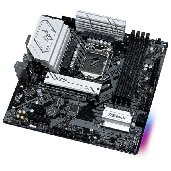 Placă de bază ASRock H570M PRO4 mATX/ Intel H570 photo 2