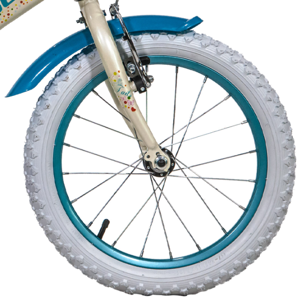 Bicicletă Fulger Fairy 16" 9.5" Oțel/ Blue White photo 5 Bicicletă Fulger Fairy 16" 9.5" Oțel/ Blue White photo 5