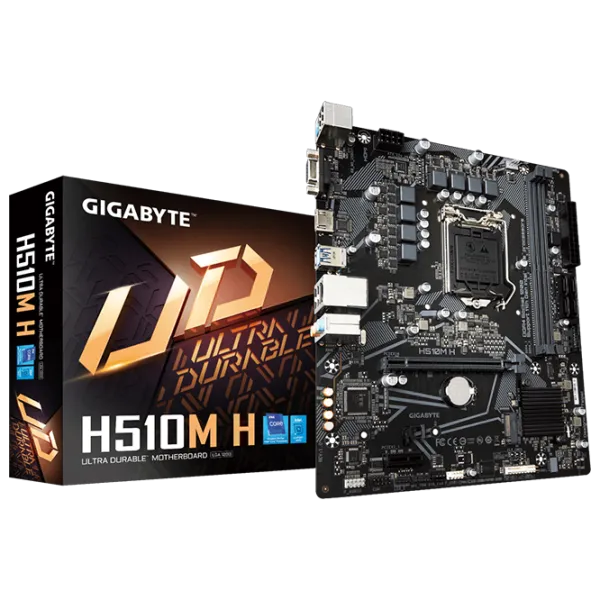 Материнская плата Gigabyte H510M H 1.0 mATX/ Intel H510 photo 5