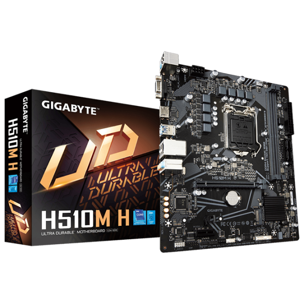 Материнская плата Gigabyte H510M H 1.0 mATX/ Intel H510 photo 5