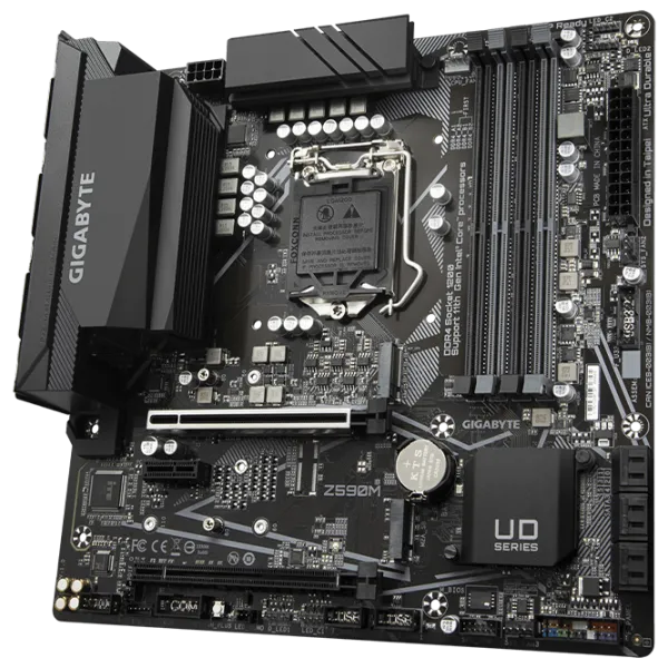 Placă de bază Gigabyte Z590M 1.0 mATX/ Intel Z590 photo 2