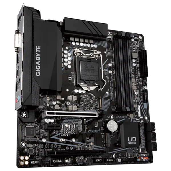 Placă de bază Gigabyte Z590M 1.0 mATX/ Intel Z590 photo 3