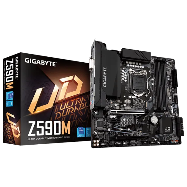 Placă de bază Gigabyte Z590M 1.0 mATX/ Intel Z590 photo 5