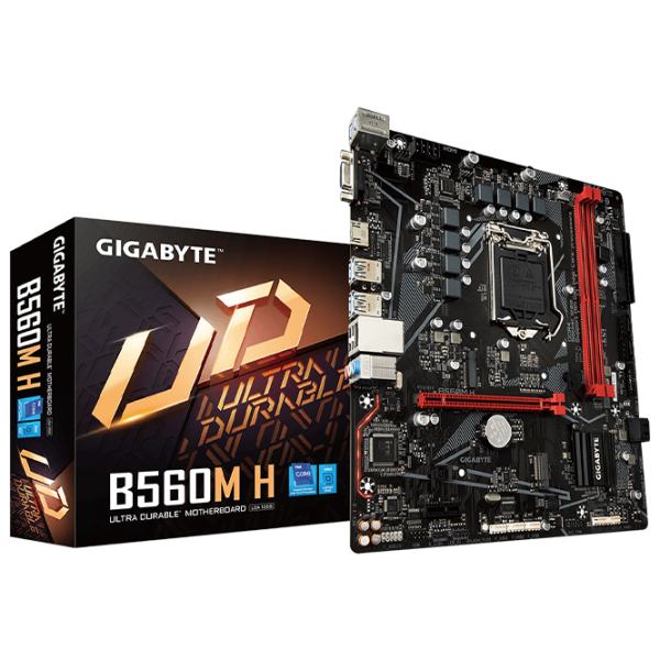 Placă de bază Gigabyte B560M H 1.0 mATX/ Intel B560 photo 4