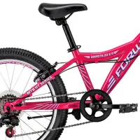 Велосипед Forward Dakota 20" 10.5" Сталь/ Розовый Белый photo 3