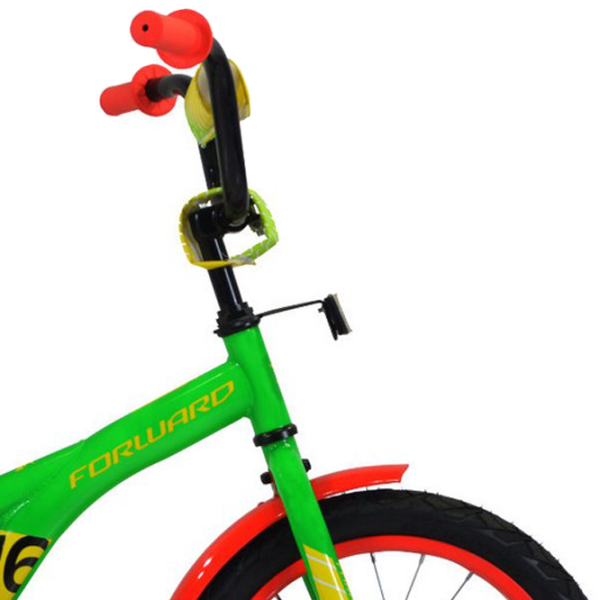 Bicicletă Forward Crocky 16" 14" Oțel/ Green Yellow photo 4