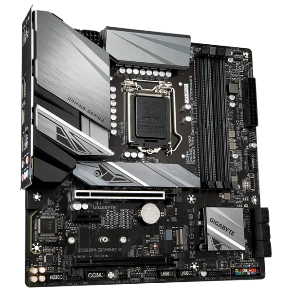 Материнская плата Gigabyte Z590M GAMING X 1.0 mATX/ Intel Z590 photo 2