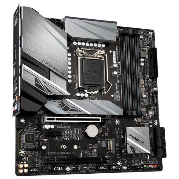 Материнская плата Gigabyte Z590M GAMING X 1.0 mATX/ Intel Z590 photo 2