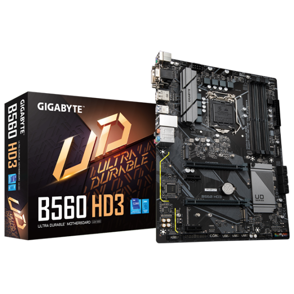 Материнская плата Gigabyte B560 HD3 1.0 ATX/ Intel B560 photo 5