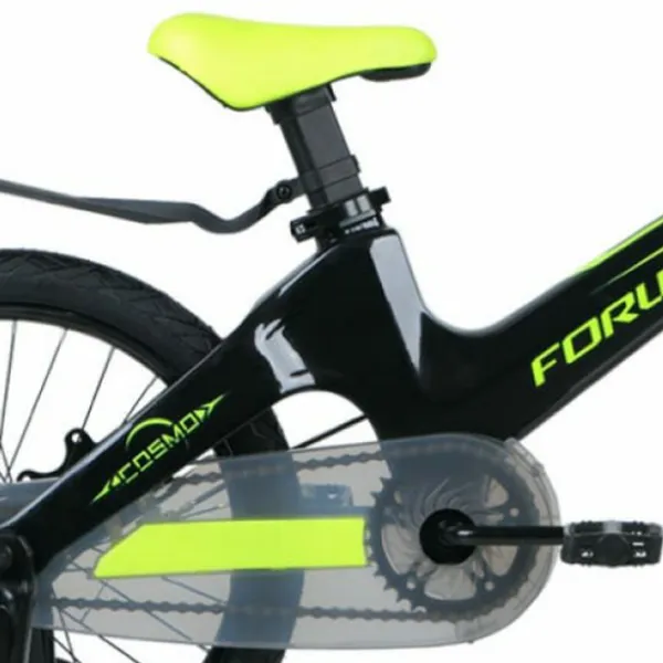 Велосипед Forward Cosmo 14" 10" Сталь/ Черный Зелёный photo 3