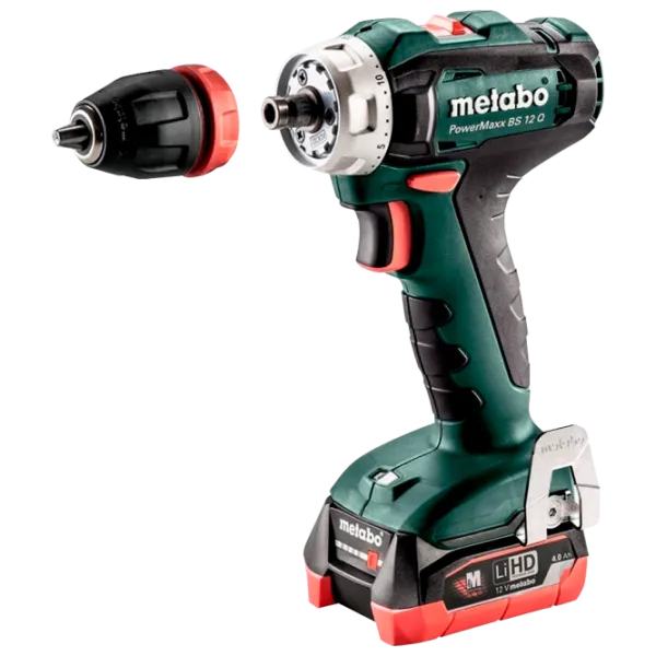 Дрель-шуруповерт Metabo PowerMaxx BS12 Q (601037800) 360 об/мин photo 2