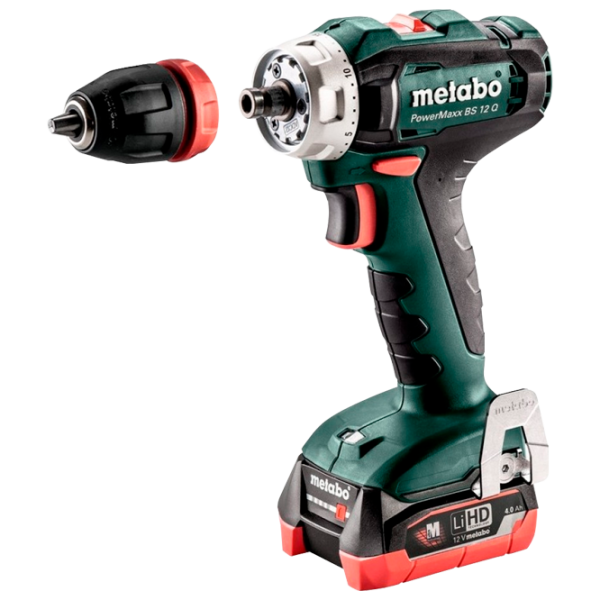 Дрель-шуруповерт Metabo PowerMaxx BS12 Q (601037800) 360 об/мин photo 2