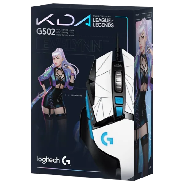 Mouse Logitech G502 Hero USB / Black  photo 3 Mouse Logitech G502 Hero USB / Black  photo 3