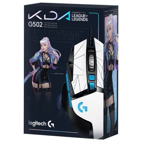 Mouse Logitech G502 Hero USB / Black  photo 3 Mouse Logitech G502 Hero USB / Black  photo 3