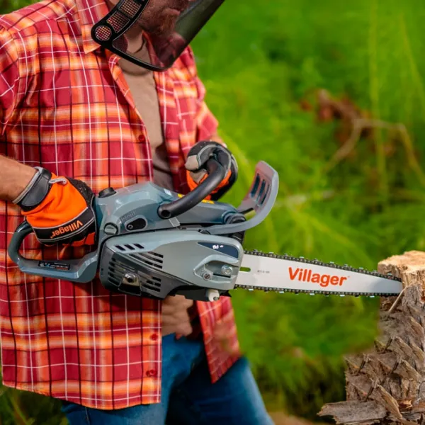 Цепная пила Villager VGS 3011 PE бензиновая/ Черный photo 7