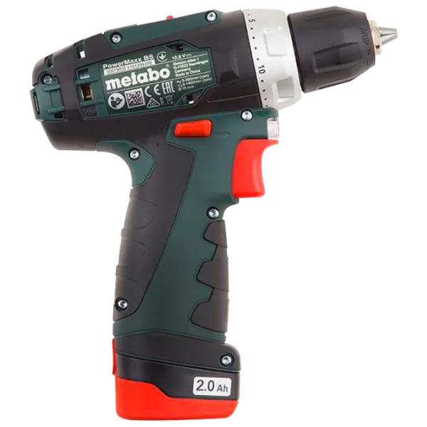 Дрель-шуруповерт Metabo PowerMaxx BS Basic (600080880) 360 об/мин photo 4