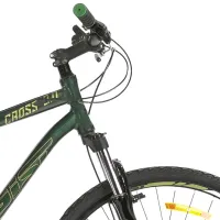 Велосипед Aist Cross 28" 18" Алюминий/ Зелёный Светлый photo 4