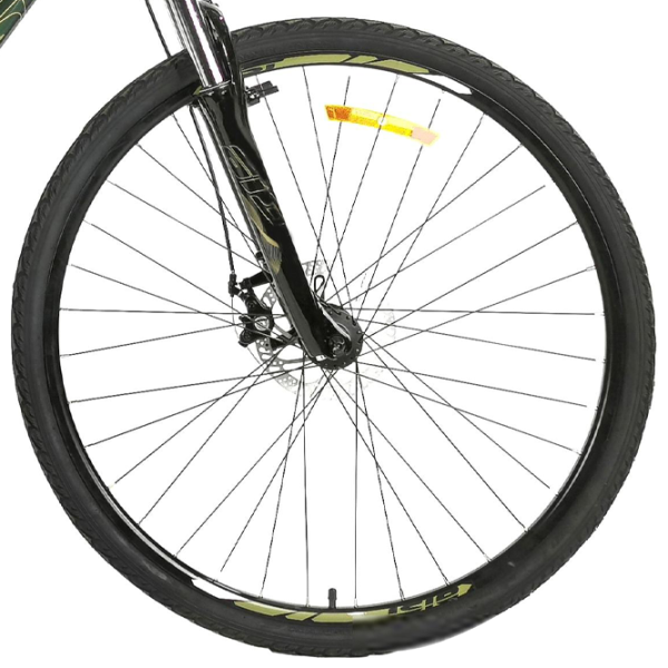 Bicicletă Aist Cross 28" 18" Aluminiu/ Green Light photo 5