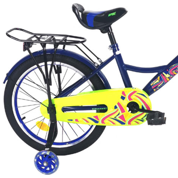 Велосипед Krakken Spike 16" 14" Сталь/ Синий Желтый photo 2