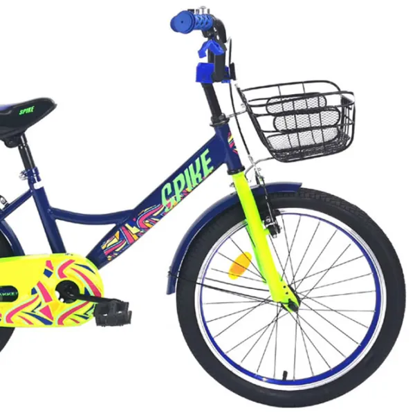 Велосипед Krakken Spike 16" 14" Сталь/ Синий Желтый photo 3