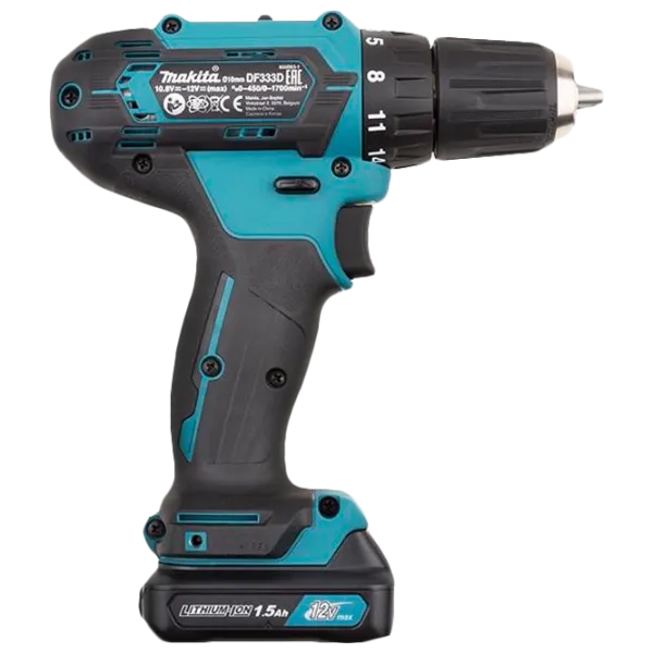 Дрель-шуруповерт Makita DF333DWYE  / 450 об/мин photo 5