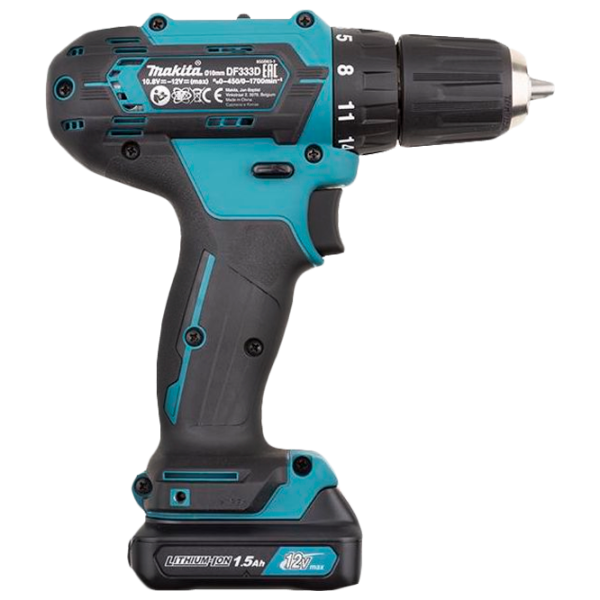 Дрель-шуруповерт Makita DF333DWYE  / 450 об/мин photo 5